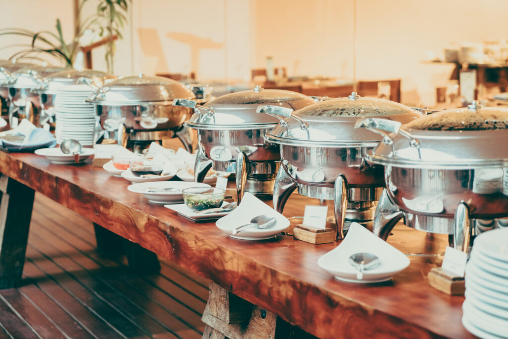 Catering buffet