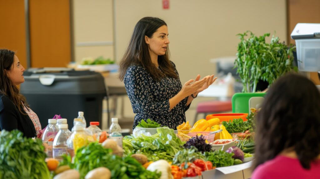 Food Presentation and Discussion