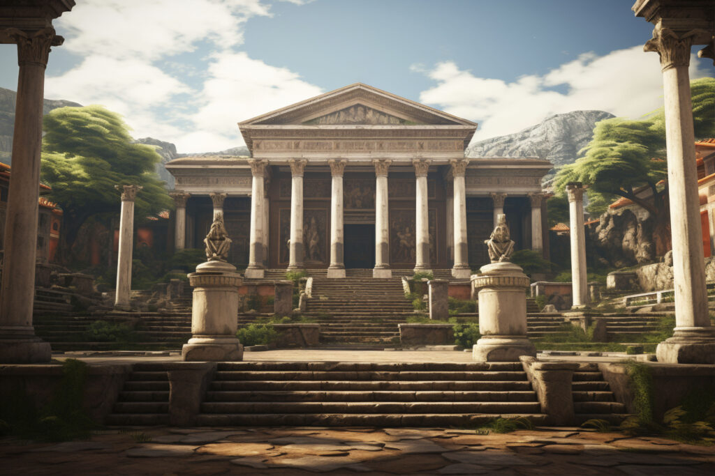 portrait-ancient-roman-palace