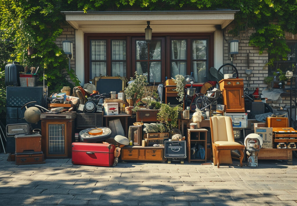 scene-with-miscellaneous-items-being-sold-yard-sale-bargains